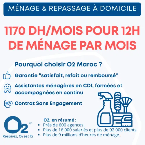 12H de ménage par mois